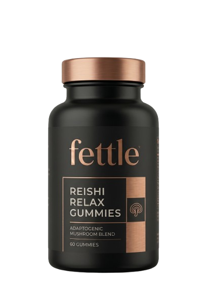 Fettle Reishi Relax Gummies bottle